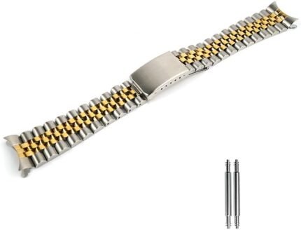 18mm 19mm 20mm jubilee stainless steel metal watch band strap bracelet,solid 316L Watch band fit for rolex seiko watch