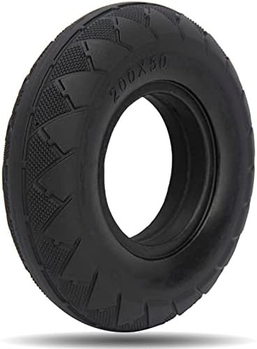 200 x 50 Scooter Tire 200x50 Solid Rubber Tire For Razor E100 E125 E150 E175 E200 E200S E225 Electric Scooter Gas Scooter Dune Buggy ePunk, 200 x 50 Scooter Wheel