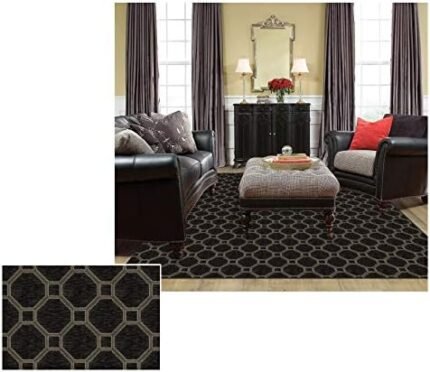 8'x10' - Velvet, Milliken Carpet - Delicate Frame Pattern | Designers Dream Collection in Made-to-Order Custom Sized Area Rugs & Runners.