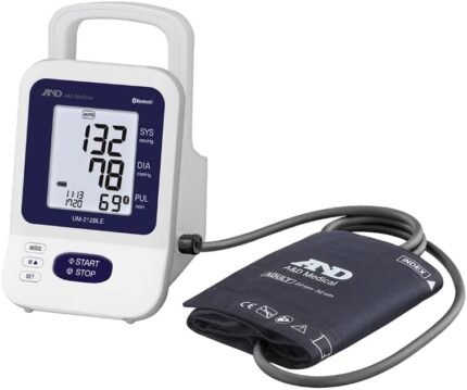 A&D Medical Automatic Office Blood Pressure Monitor & Upper Arm Blood Pressure Cuff with Clinical Accuracy, Quick & Easy Blood Pressure Machine for Pediatric (3+ Years) and Adult Use