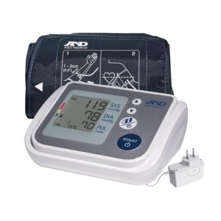 A&D Medical Upper Arm Blood Pressure Monitor for Up to 4 Users, Includes AC Adapter (UA-767FAC)