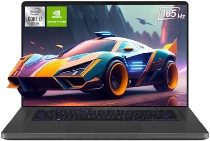 ASUS ROG Zephyrus G16 Gaming Laptop, 16" FHD Display, Intel Core i7-13620H, 64 GB RAM, 2 TB SSD, NVIDIA GeForce RTX 4060, Backlit Keyboard, Windows 11 Home, Eclipse Gray