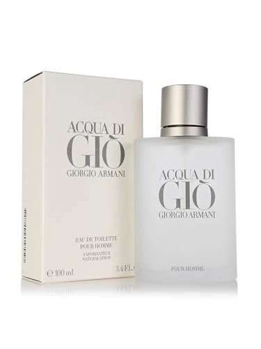 Acqua Di Gio for Men, Eau De Toilette Spray 3.4 Fl Oz (Packaging may vary)