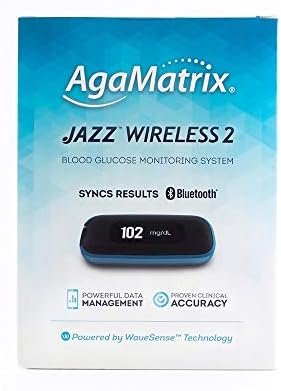 AgaMatrix Jazz Wireless 2 System Kit, 0.75 Pound