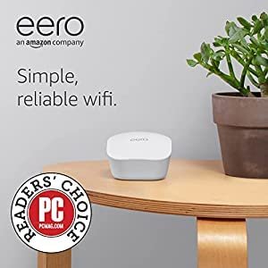 Amazon eero mesh WiFi system – router replacement for whole-home coverage (3-pack)