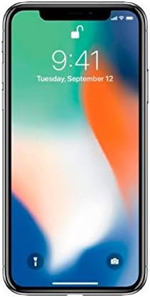 Apple iPhone X, GSM Unlocked 5.8", 64 GB - Silver