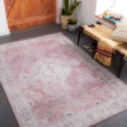 Artistic Weavers Nydia Medallion Oriental Area Rug, 7'6" x 9'6", Blush