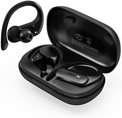 Audiovance Speed 301 Wireless Earbuds Bluetooth Headphones for Workout Running Sports, Secure & Comfort Fit Ear Buds for iPhone and Android (SP301)