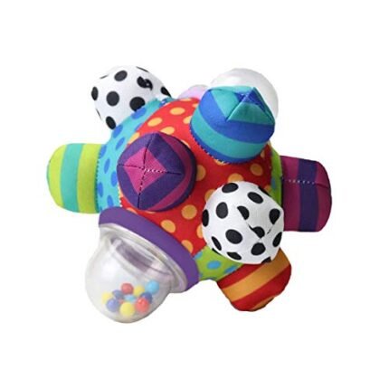 Baby Cognitive Developmental Bumpy Ball Toy Newborns to 6 Months, 8 Months, 1 Year and 2 Years Old Toddlers, Brain Development Toy for Kids, Colorful