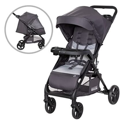 Baby Trend Passport Carriage Stroller, Silver Sky