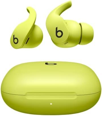 Beats Fit Pro - True Wireless Noise Cancelling Earbuds - Apple H1 Headphone Chip, Compatible with Apple & Android, Class 1 Bluetooth, Built-in Microphone, 6 Hours of Listening Time - Volt Yellow