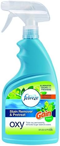 Bissell 1438 Febreze Stain Remover & Pretreat Oxy Spray, 22 oz