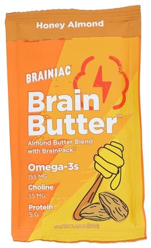 Brainiac Honey Almond Brain Butter, 1.15 OZ