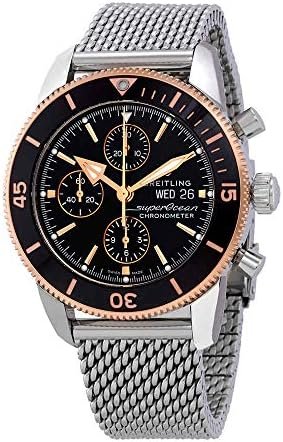 Breitling Superocean Heritage II Chronograph Automatic Chronometer Black Dial Men's Watch U13313121B1A1