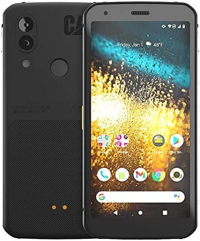 CAT Phones S62 128GB (T-Mobile/Sprint Unlocked) Rugged Waterproof Smartphone - Black (Renewed).