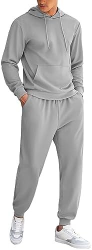 COOFANDY Men's Tracksuit 2 Piece Hoodie Athletic Sweatsuits Casual Jogging Suit Sets