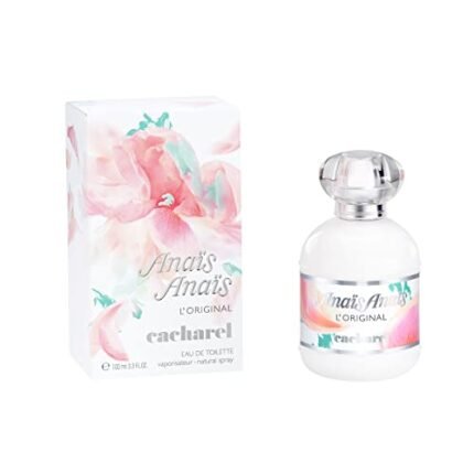 Cacharel Anais Anais Eau de Toilette Spray Perfume for Women, Blackcurrant, White Lily & Musk Fragrance