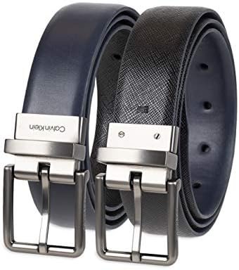 Calvin Klein Men's Everyday Versatile Two-In-One Reversible Belt