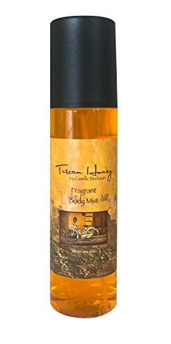 Camille Beckman Fragrant Body Mist, Alcohol Free, Tuscan Honey, 8 Ounce