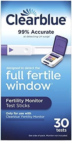 Clearblue Fertility Monitor Test Sticks, 30 count