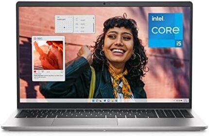 Dell Inspiron 15 3530 Laptop - Intel Core i5-1335U, 15.6-inch FHD 120Hz Display, 16GB DDR4 RAM, 512GB SSD, Intel Iris Xe Graphics, Windows 11 Home, Services Included - Platinum Silver