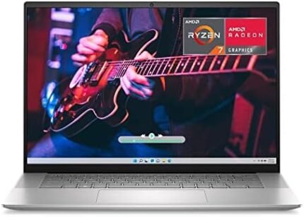 Dell Inspiron 16 5635 Laptop - AMD Ryzen 7-7730U, QHD 16 inch, 16GB LPDDR4x RAM, 1TB SSD, AMD Radeon Graphics, Windows 11 Home, 1 Year Premium Support - Platinum Silver