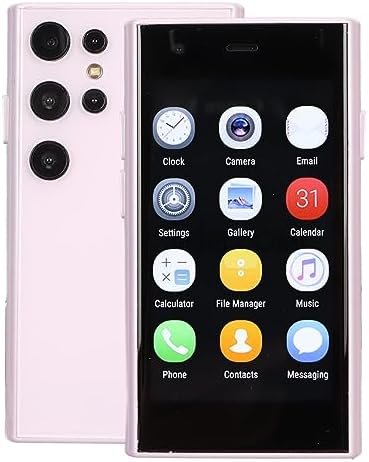 EBTOOLS Small Mini Smartphone, for SOYES S23 Pro 3G Cellphone, Ultra Thin Mobile Phone, 3in Display, 2GB RAM 16GB ROM, 0.3MP 2MP Camera, for Android 8.1 System (Violet)