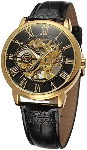 FORSINING Men's Casual Skeleton Wrist Watch FSG8099M3G2