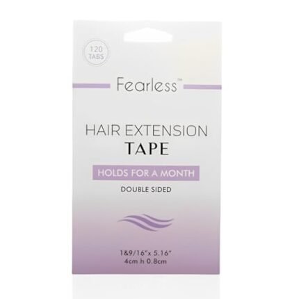 Fearless Tape - Hair Extension Tape, Monthly – 120 Tabs/Envelope for Tape-In Hair Extensions