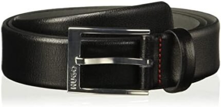 HUGO Men's Gellot Grainy Leather Belt