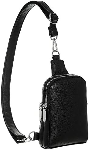 Haytijoe Small Sling Bag,Fanny Packs Purse Vegan Leather Crossbody Bags for Women,Gifts for Her