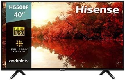 Hisense 40-Inch 40H5500F Class H55 Series Android Smart TV with Voice Remote (2020 Model)