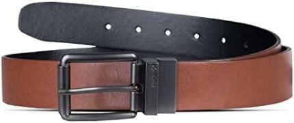 Hurley Men's Reversible Leather Belts