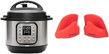 Instant Pot Duo Mini 7-in-1 Electric Pressure Cooker and Mitts ‚Äì Make Yogurt, Rice, Slow Cook, Saut√©, Steam and More