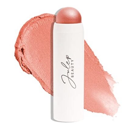 Julep Skip The Brush Cream to Powder Blush Stick - Rose Gold - Blendable and Buildable Color - 2-in-1 Blush and Lip Makeup Stick