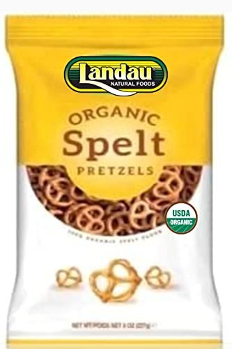 Just Grown Organic Spelt Pretzels Salted, 8 oz.