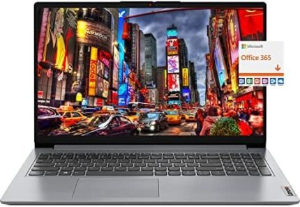 Lenovo 15.6" Laptop, IdeaPad 1, 20GB RAM, 1TB PCIe SSD, Wi-Fi 6 and Bluetooth 5.1, HDMI, SD Card Reader, 15.6" HD Anti-Glare Display, AMD Athlon Dual-core Processor, Windows 11 Home in S Mode