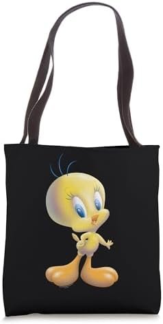 Looney Tunes Tweety Bird Airbrushed Tote Bag