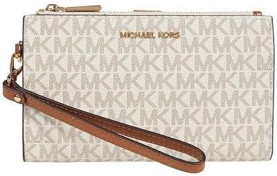 Michael Kors Women's Jet Set Travel Double Zip Wristlet