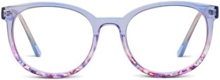 Peepers by PeeperSpecs Women's That's a Wrap Round Blue Light Blocking Reading Glasses