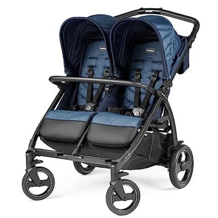 Peg Perego Book for Two Baby Stroller, Indigo