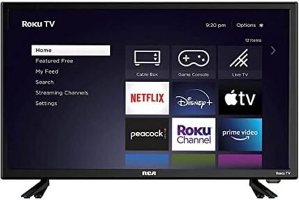 RCA RTR2461 24 inch HD Smart Roku TV (Renewed)