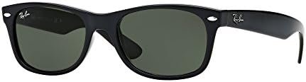 Ray-Ban RB2132 New Wayfarer Sunglasses + Vision Group Accessories Bundle