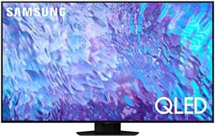 SAMSUNG 55-Inch Class QLED 4K Q80C Series Quantum HDR+, Dolby Atmos Object Tracking Sound Lite, Direct Full Array, Q-Symphony 3.0, Gaming Hub, Smart TV with Alexa Built-in (QN55Q80C, 2023 Model)