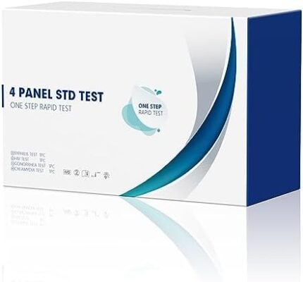 STD Test, 4 Panel STD Test kit for Men & Women Instant Results, Results in 10-20 Minutes