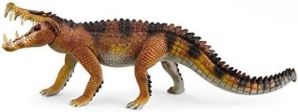 Schleich Dinosaurs, Large Dinosaur Toys for Boys and Girls, Realistic Kaprosuchus Toy with Movable Jaw, Ages 4+