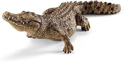 Schleich Wild Life, Realistic Wild Animal Toy for Boys and Girls, Crocodile Toy Figurine with Movable Jaw