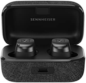 Sennheiser Consumer Audio MOMENTUM True Wireless 3 Earbuds Bluetooth In-Ear Headphones for Music and Call with ANC,Multipoint connectivity,IPX4,Qi charging,28-hour Battery Life Compact Design,Graphite