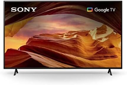 Sony 55 Inch 4K Ultra HD TV X77L Series: LED Smart Google TV KD55X77L- 2023 Model, Black