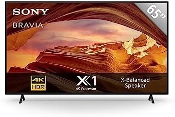 Sony 65 Inch 4K Ultra HD TV X77L Series: LED Smart Google TV KD65X77L- 2023 Model, Black (Renewed)